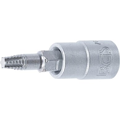 Sraigtinis ištraukimo antgalis | 6,3 mm (1/4") | pažeistam T-Star (Torx) T20 7098-T20 BGS Technic 1 Sraigtinis ištraukimo antgalis | 6,3 mm (1/4") | pažeistam T-Star (Torx) T20 7098-T20 BGS Technic 1