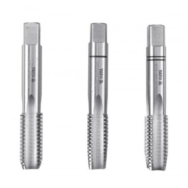 Sriegikliai 3vnt.M10x1,5, HSS/M2 YATO 1 Sriegikliai 3vnt.M10x1,5, HSS/M2 YATO 1