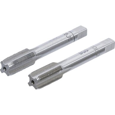Sriegikliai | pirmas ir galutinis sriegimas | M10 x 0.75 | 2 vnt Sriegikliai | pirmas ir galutinis sriegimas | M10 x 0.75 | 2 vnt
