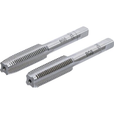 Sriegikliai | pirmas ir galutinis sriegimas | M12 x 1.5 | 2 vnt. M12X1.5-B BGS