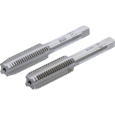 Sriegikliai | pirmas ir galutinis sriegimas | M12 x 1,75 | 2 vnt. M12X1.75-B BGS Sriegikliai | pirmas ir galutinis sriegimas | M12 x 1,75 | 2 vnt. M12X1.75-B BGS