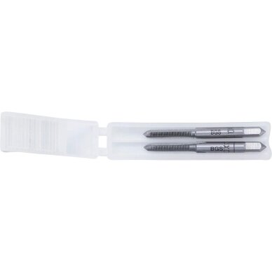 Sriegikliai | pirmas ir galutinis sriegimas | M4 x 0.7 | 2 vnt BGS 2 Sriegikliai | pirmas ir galutinis sriegimas | M4 x 0.7 | 2 vnt BGS 2