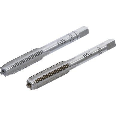 Sriegikliai | pirmas ir galutinis sriegimas | M8 x 1.25 | 2 vnt Sriegikliai | pirmas ir galutinis sriegimas | M8 x 1.25 | 2 vnt