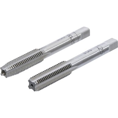 Sriegikliai | pirmas ir galutinis sriegimas | M9 x 1.25 | 2 vnt Sriegikliai | pirmas ir galutinis sriegimas | M9 x 1.25 | 2 vnt