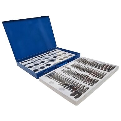 Sriegiklių ir sriegpjovių komplektas | M2 - M18 | 110 vnt. ESSEN TOOLS 1 Sriegiklių ir sriegpjovių komplektas | M2 - M18 | 110 vnt. ESSEN TOOLS 1
