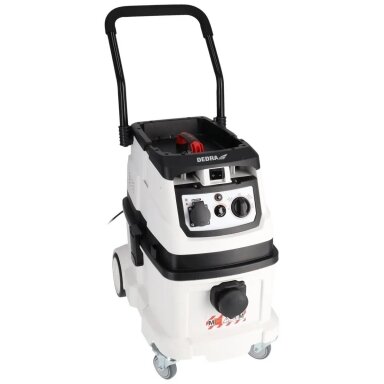 Statybinis dulkių siurblys su automatinio filtro valymo funkcija, 1600W, 40L, M klasės filtras, DEDRA DED6609