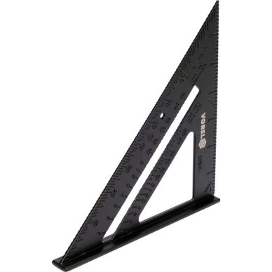 Staliaus kampainis su baze | aliuminis | 250 mm VOREL 2 Staliaus kampainis su baze | aliuminis | 250 mm VOREL 2