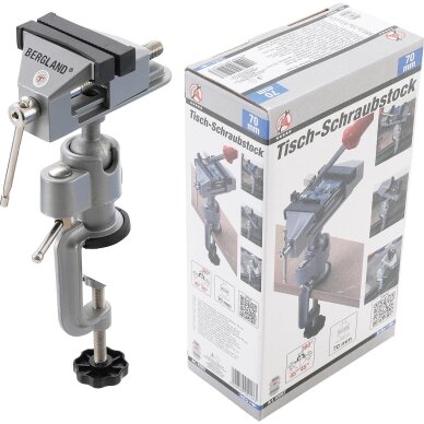 Stalo spaustuvai | pasukami | lūpos 70 mm 8 Stalo spaustuvai | pasukami | lūpos 70 mm 8