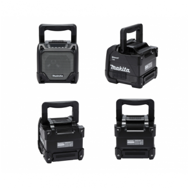 Statybinis Bluetooth grotuvas MAKITA DMR202B 2 Statybinis Bluetooth grotuvas MAKITA DMR202B 2