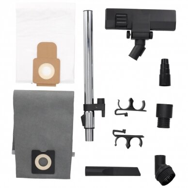 Statybinis dulkių siurblys su automatinio filtro valymo funkcija, 1600W, 40L, M klasės filtras, DEDRA DED6609 7 Statybinis dulkių siurblys su automatinio filtro valymo funkcija, 1600W, 40L, M klasės filtras, DEDRA DED6609 7