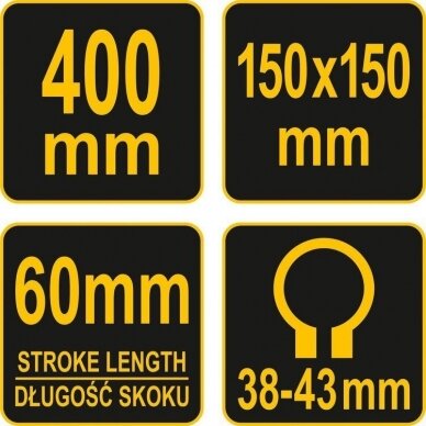 Stovas elektriniam grąžtui su spaustuvais Vorel 79639 4 Stovas elektriniam grąžtui su spaustuvais Vorel 79639 4