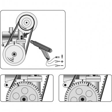 Stroboskopas benzininiams varikliams 12V 2 Stroboskopas benzininiams varikliams 12V 2