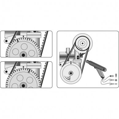 Stroboskopas benzininiams varikliams 12V 2 Stroboskopas benzininiams varikliams 12V 2