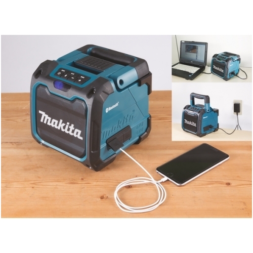 Statybinis Bluetooth grotuvas MAKITA DMR202B 3 Statybinis Bluetooth grotuvas MAKITA DMR202B 3
