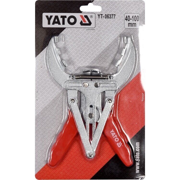 Stūmoklių žiedų suspaudimo replės | 40 - 100 mm YT-06377 YATO 2 Stūmoklių žiedų suspaudimo replės | 40 - 100 mm YT-06377 YATO 2