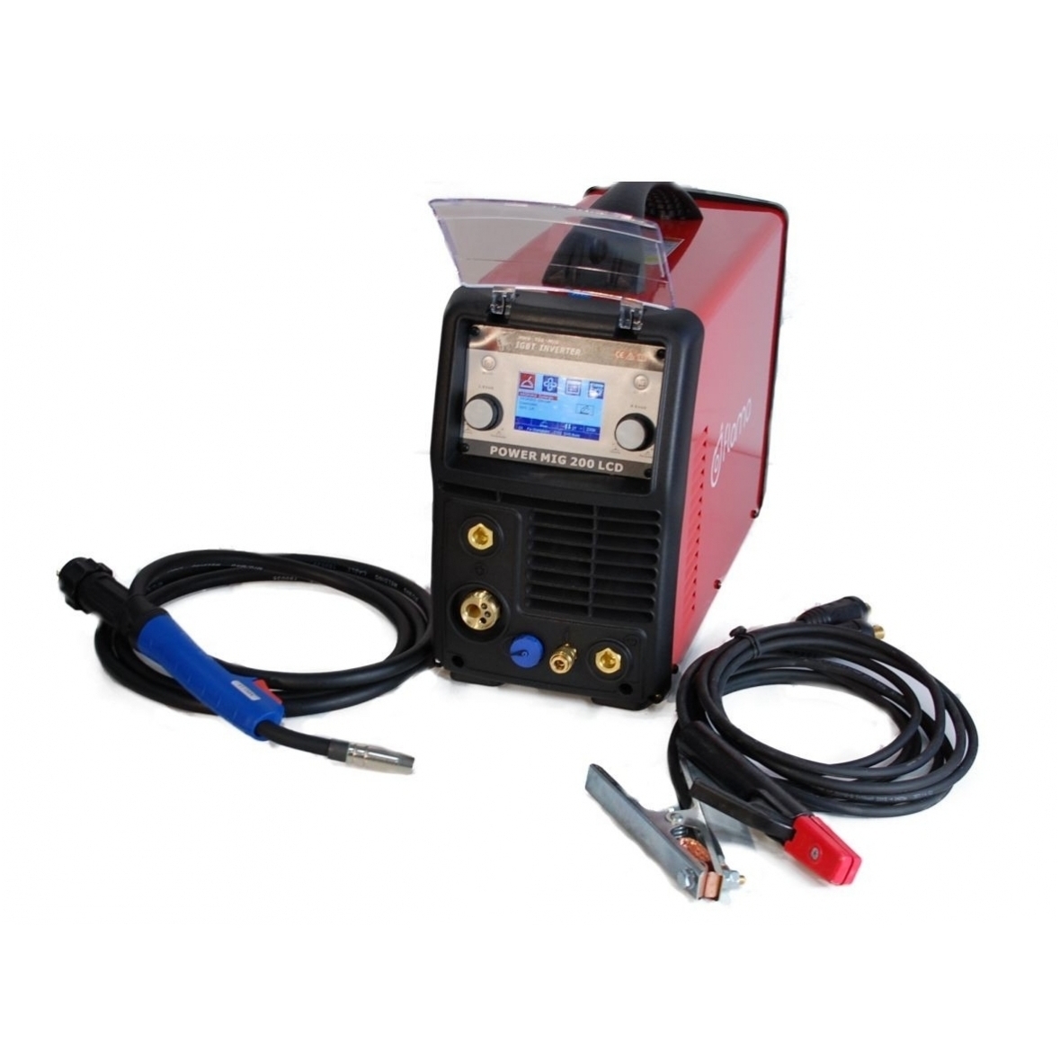 Suvirinimo pusautomatis WTL POWER MIG200LCD, 200A, 230V Suvirinimo pusautomatis WTL POWER MIG200LCD, 200A, 230V