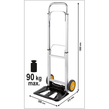Sudedamas transportavimo vežimėlis 90kg Vorel 78661 Sudedamas transportavimo vežimėlis 90kg Vorel 78661