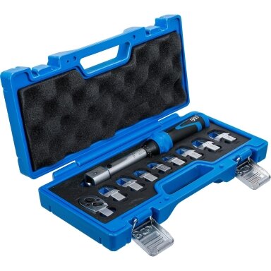 Sukimo momento veržliarakčio rinkinys | dinamometras | 6.3 mm (1/4") | 6 - 30 Nm | 10 vnt. BGS