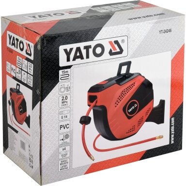 Suspausto oro žarna su automatine rite 12.5mm x 15m YATO