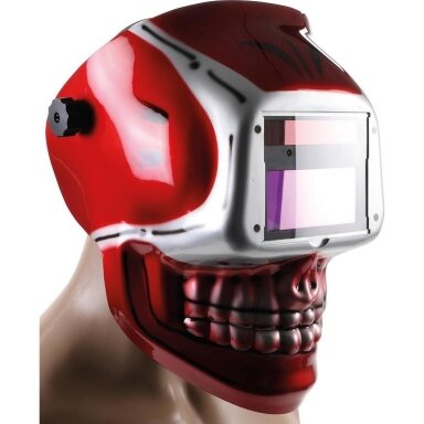 Suvirinimo skydelis automatiškai tamsėjamtis SKULL, BGS-technic