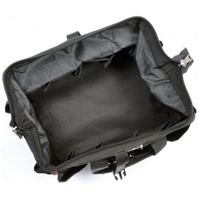 Sudedama kėdutė su įrankių krepšiu ir kišenėmis YATO 3
