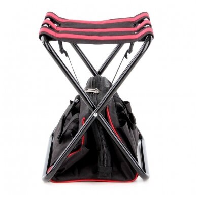 Sudedama kėdutė su įrankių krepšiu ir kišenėmis YATO 4
