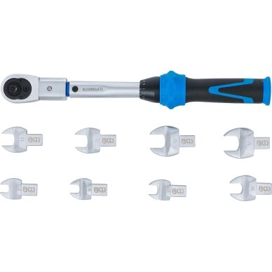 Sukimo momento veržliarakčio rinkinys | dinamometras | 6.3 mm (1/4") | 6 - 30 Nm | 10 vnt. BGS 5 Sukimo momento veržliarakčio rinkinys | dinamometras | 6.3 mm (1/4") | 6 - 30 Nm | 10 vnt. BGS 5