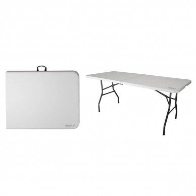 Sulankstomas sodo stalas 180x74x74cm, DEDRA N1030 Sulankstomas sodo stalas 180x74x74cm, DEDRA N1030
