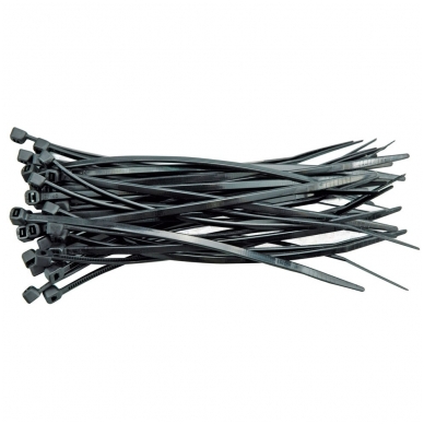 Suveržimo dirželiai 2,5x100mm (100vnt.) Suveržimo dirželiai 2,5x100mm (100vnt.)