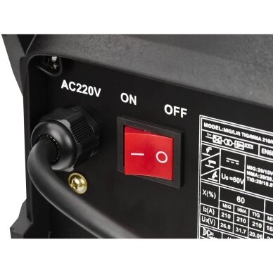 Suvirinimo aparatas MIG / TIG / MMA 220A KRAFT&DELE KD3421 9
