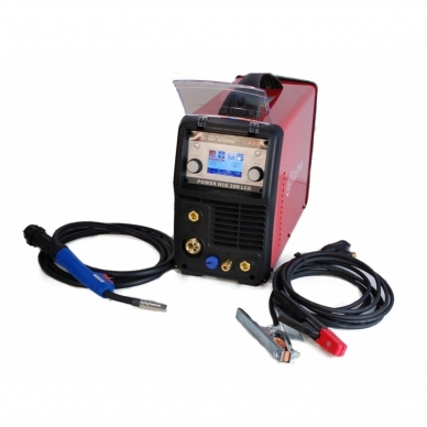 Suvirinimo pusautomatis WTL POWER MIG200LCD, 200A, 230V Suvirinimo pusautomatis WTL POWER MIG200LCD, 200A, 230V