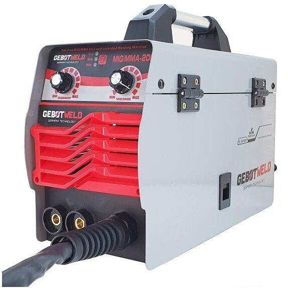 Suvirinimo pusautomatis be dujų MIG/MMA 200A IGBT, Gebot Weld 3 Suvirinimo pusautomatis be dujų MIG/MMA 200A IGBT, Gebot Weld 3