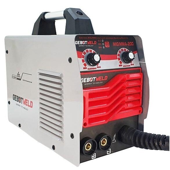 Suvirinimo pusautomatis be dujų MIG/MMA 200A IGBT, Gebot Weld 1 Suvirinimo pusautomatis be dujų MIG/MMA 200A IGBT, Gebot Weld 1