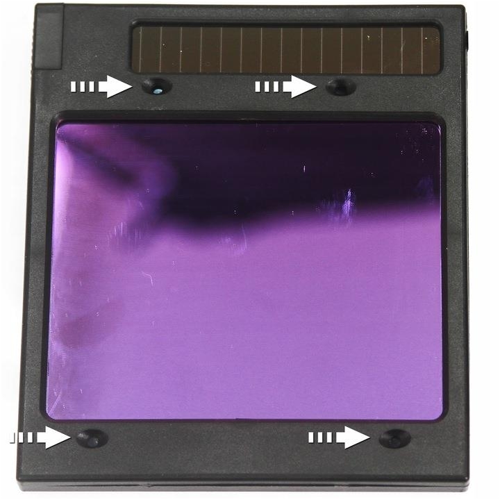 Suvirinimo skydelis F2 QUICK GLASS 3 Suvirinimo skydelis F2 QUICK GLASS 3