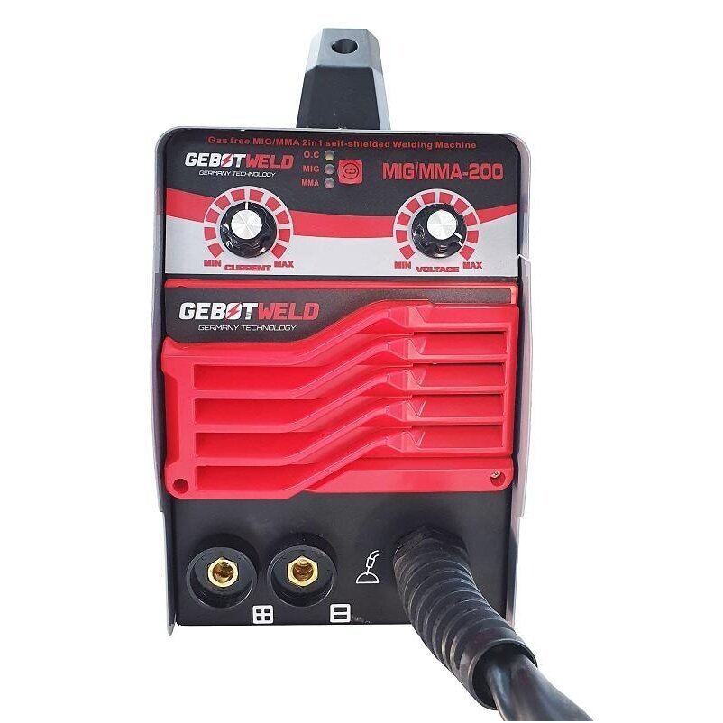 Suvirinimo pusautomatis be dujų MIG/MMA 200A IGBT, Gebot Weld 2 Suvirinimo pusautomatis be dujų MIG/MMA 200A IGBT, Gebot Weld 2