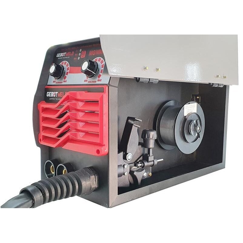 Suvirinimo pusautomatis be dujų MIG/MMA 200A IGBT, Gebot Weld 6 Suvirinimo pusautomatis be dujų MIG/MMA 200A IGBT, Gebot Weld 6