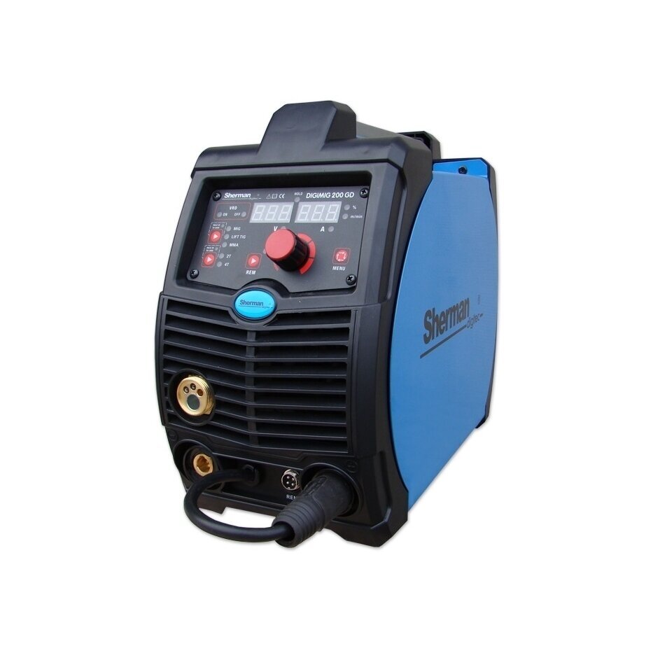 Suvirinimo pusautomatis Sherman DIGIMIG 200GD 200A, 230V Suvirinimo pusautomatis Sherman DIGIMIG 200GD 200A, 230V