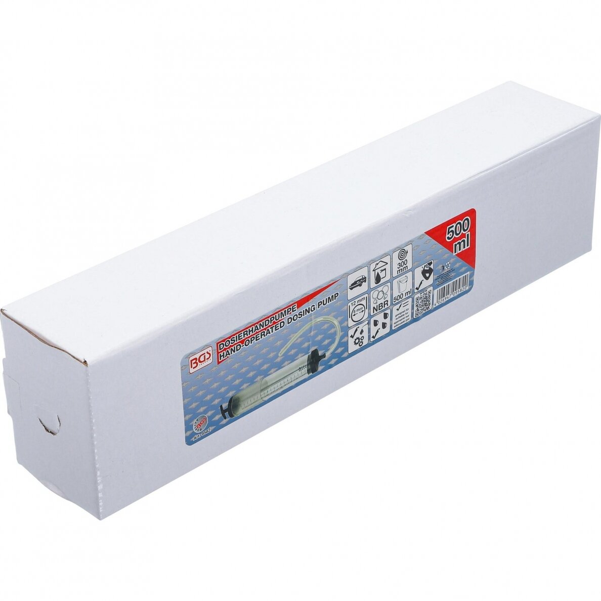 Švirkštas / pompa skystam tepalui 500 ml BGS-technic 9582 4 Švirkštas / pompa skystam tepalui 500 ml BGS-technic 9582 4