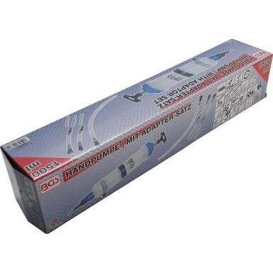 Švirkštas pompa skystam tepalui 1500ml su adapteriais BGS-Technic Švirkštas pompa skystam tepalui 1500ml su adapteriais BGS-Technic