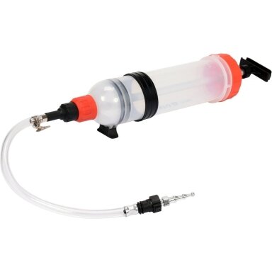Švirkštas / rankinė pompa 1500ml su 6 adapteriais YATO YT-07082 Švirkštas / rankinė pompa 1500ml su 6 adapteriais YATO YT-07082