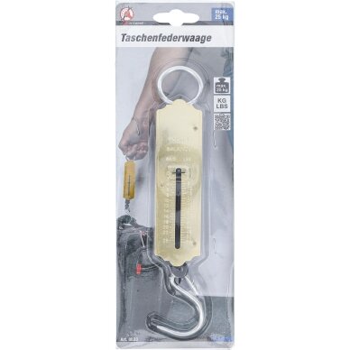 Svarstyklės spyruoklinės | maks. 25 kg 8033 BGS Technic 3 Svarstyklės spyruoklinės | maks. 25 kg 8033 BGS Technic 3