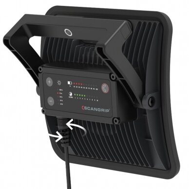 Šviestuvas LED NOVA 6K C+R +5m kabelis IP67 6000lm, Scangrip 4 Šviestuvas LED NOVA 6K C+R +5m kabelis IP67 6000lm, Scangrip 4
