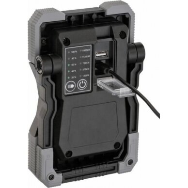 Šviestuvas LED RUFUS 3000 MA USB krovimas/powerbank 3000lm, Brennenstuhl 4 Šviestuvas LED RUFUS 3000 MA USB krovimas/powerbank 3000lm, Brennenstuhl 4