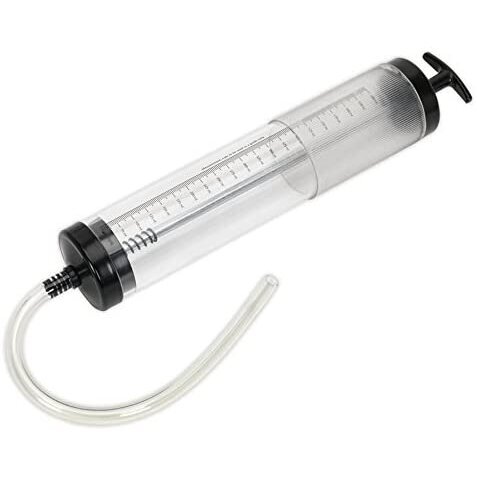 Švirkštas skystam tepalui skaidrus lanksti žarnelė 500ml Švirkštas skystam tepalui skaidrus lanksti žarnelė 500ml