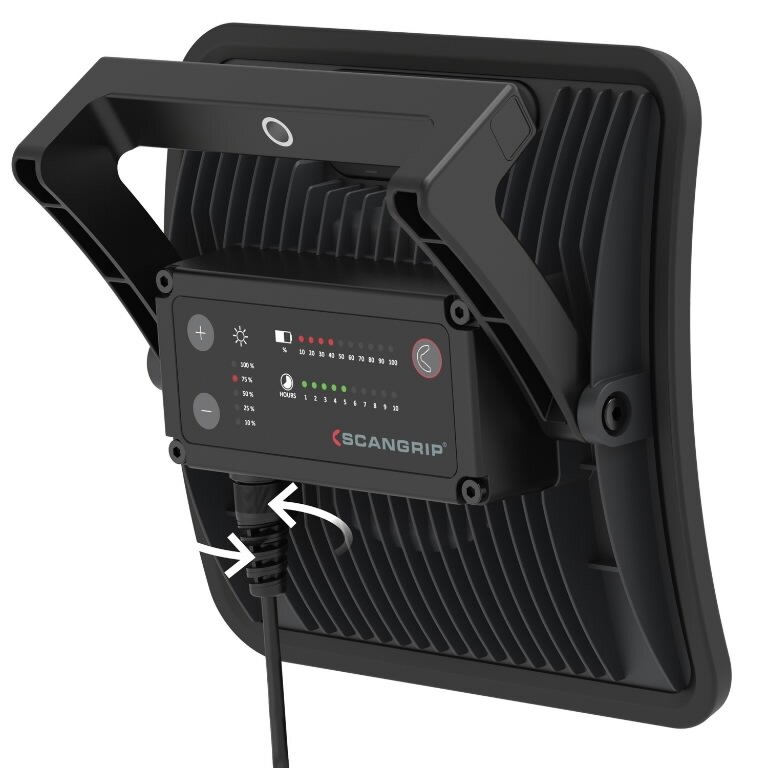 Šviestuvas LED NOVA 6K C+R +5m kabelis IP67 6000lm, Scangrip 4 Šviestuvas LED NOVA 6K C+R +5m kabelis IP67 6000lm, Scangrip 4