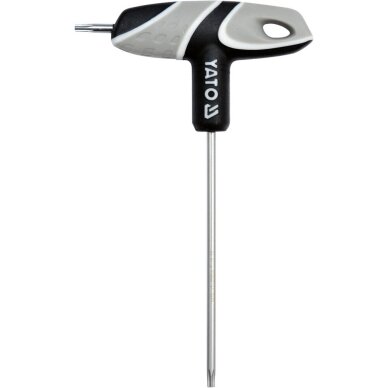 T tipo atsuktuvas TORX su rankena T15 YATO