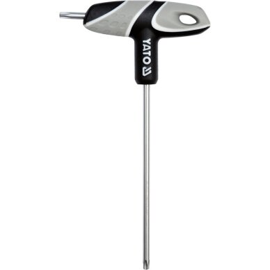 T tipo atsuktuvas TORX su rankena T27 YATO T tipo atsuktuvas TORX su rankena T27 YATO