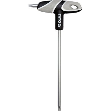 T tipo atsuktuvas TORX su rankena T40 YATO T tipo atsuktuvas TORX su rankena T40 YATO