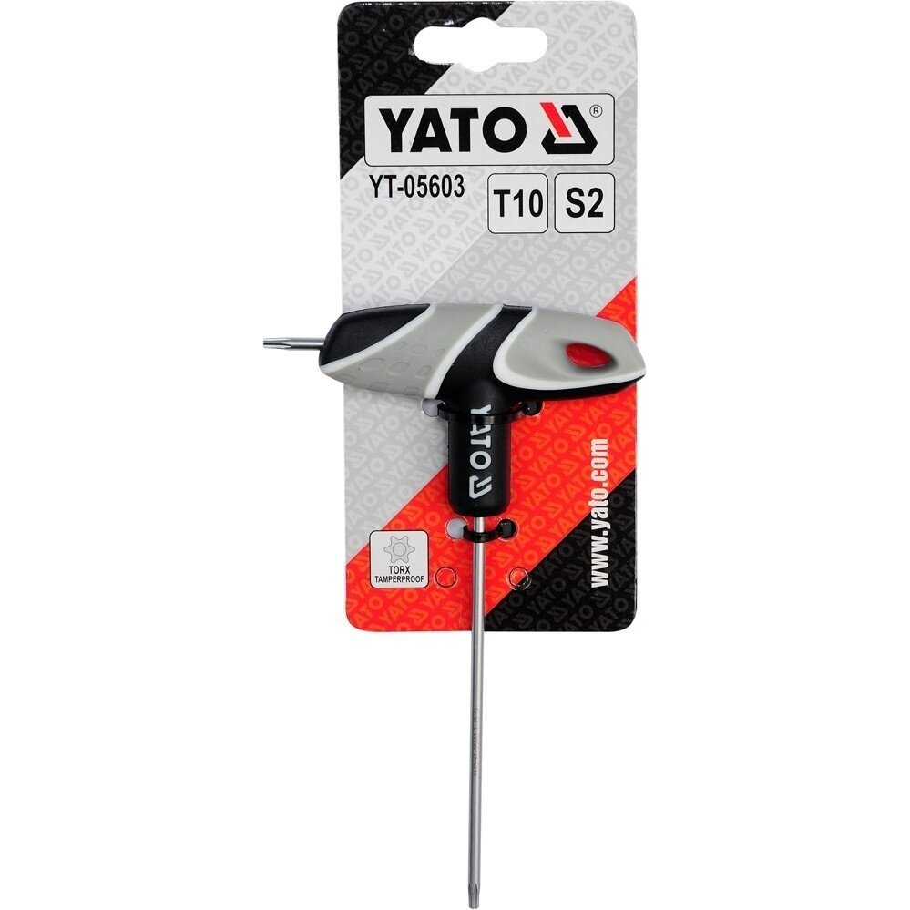 T tipo atsuktuvas TORX su rankena T10 YATO 2