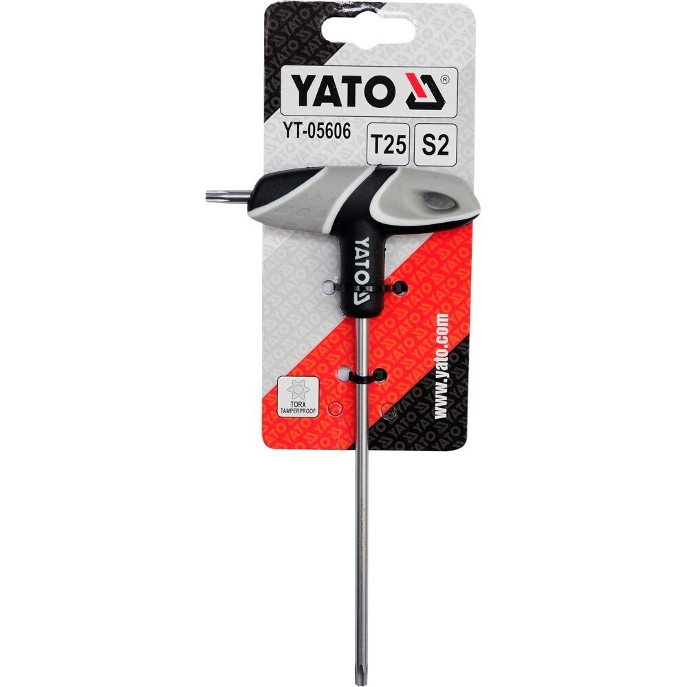 T tipo atsuktuvas TORX su rankena T25 YATO 2